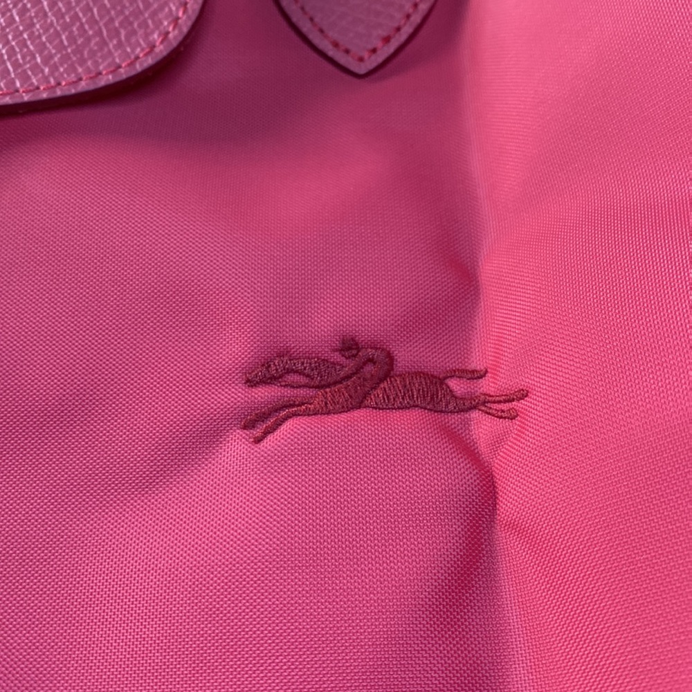 LONGCHAMP Le Pliage Neo Bag PINK CLASSIC TOTE with zip New condition - Picture 8 of 12
